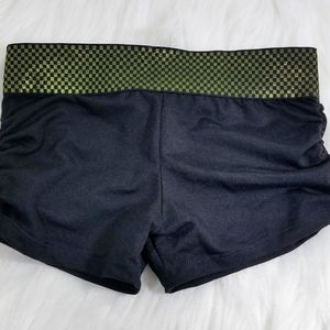 NEW California Kisses Dance Shorts Rouched Black